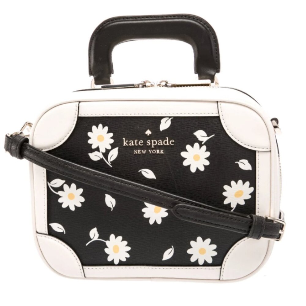 Kate Spade Traveler Trunk Crossbody Bag in Daisy Floral Print - Picture 3 of 7